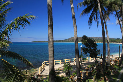 View from hotel in Pagudpud, Philippine Islands
