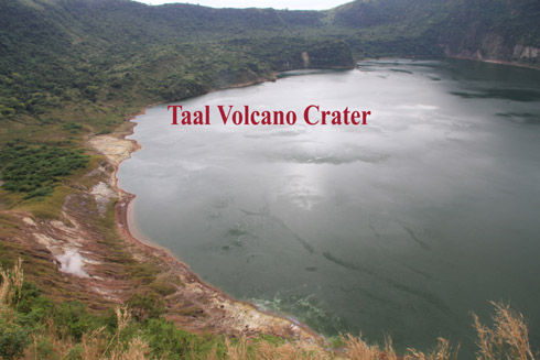 Taal Volcano crater lake, Philippine Islands, Philippines